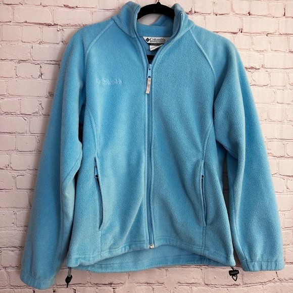 Columbia Jackets & Blazers - Columbia Womens Fleece Jacket Size S Full Zip Blue
